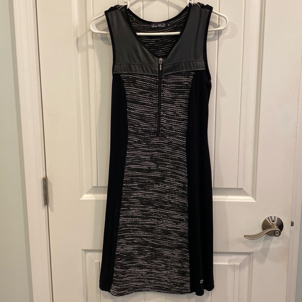 Black dress with accents